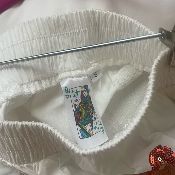 Queen of sparkles game day shorts - Picture 5 of 5